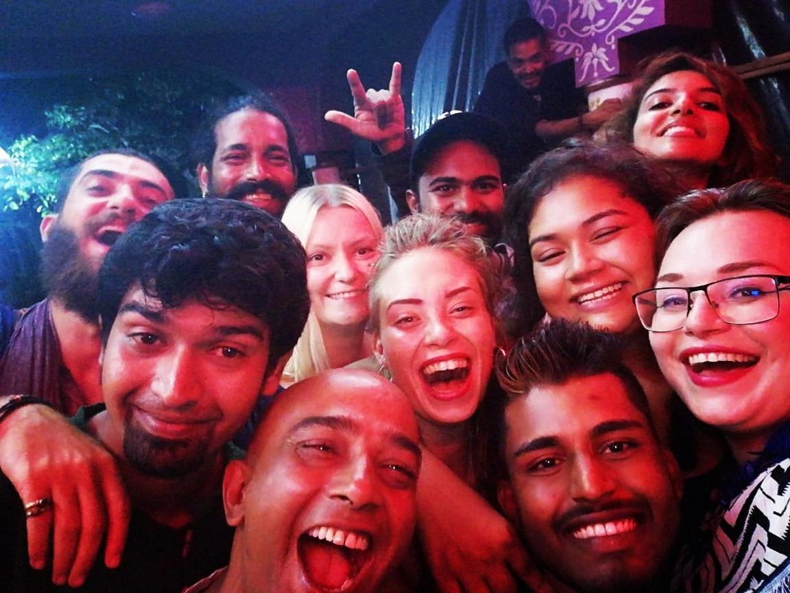 Bunkd Hostel, Anjuna Bagian luar foto