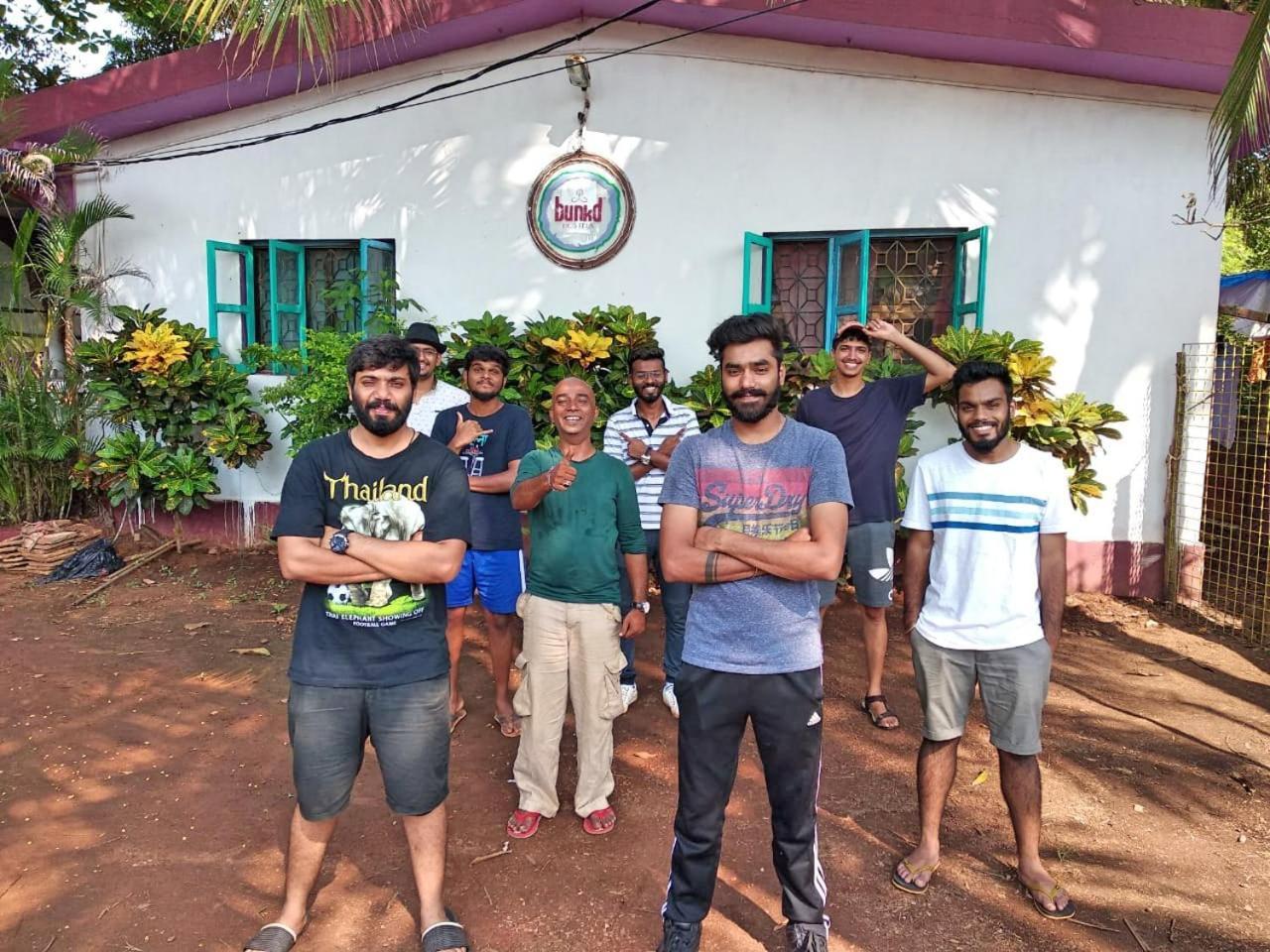 Bunkd Hostel, Anjuna Bagian luar foto