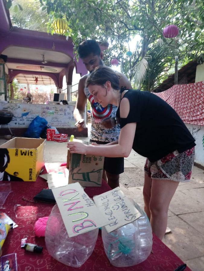 Bunkd Hostel, Anjuna Bagian luar foto
