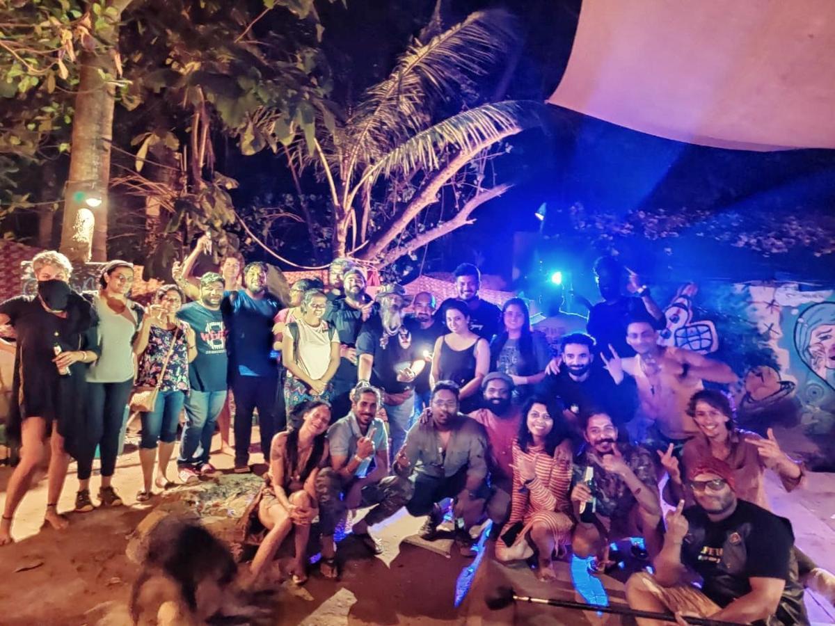 Bunkd Hostel, Anjuna Bagian luar foto